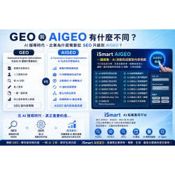 GEO 與 AIGEO 有什麼不同?AI 搜尋時代,企業為什麼需要從 SEO 升級到 AIGEO? GEO 與 AIGEO 有什麼不同?AI 搜尋時代,企業為什麼需要從 SEO 升級到 AIGEO?